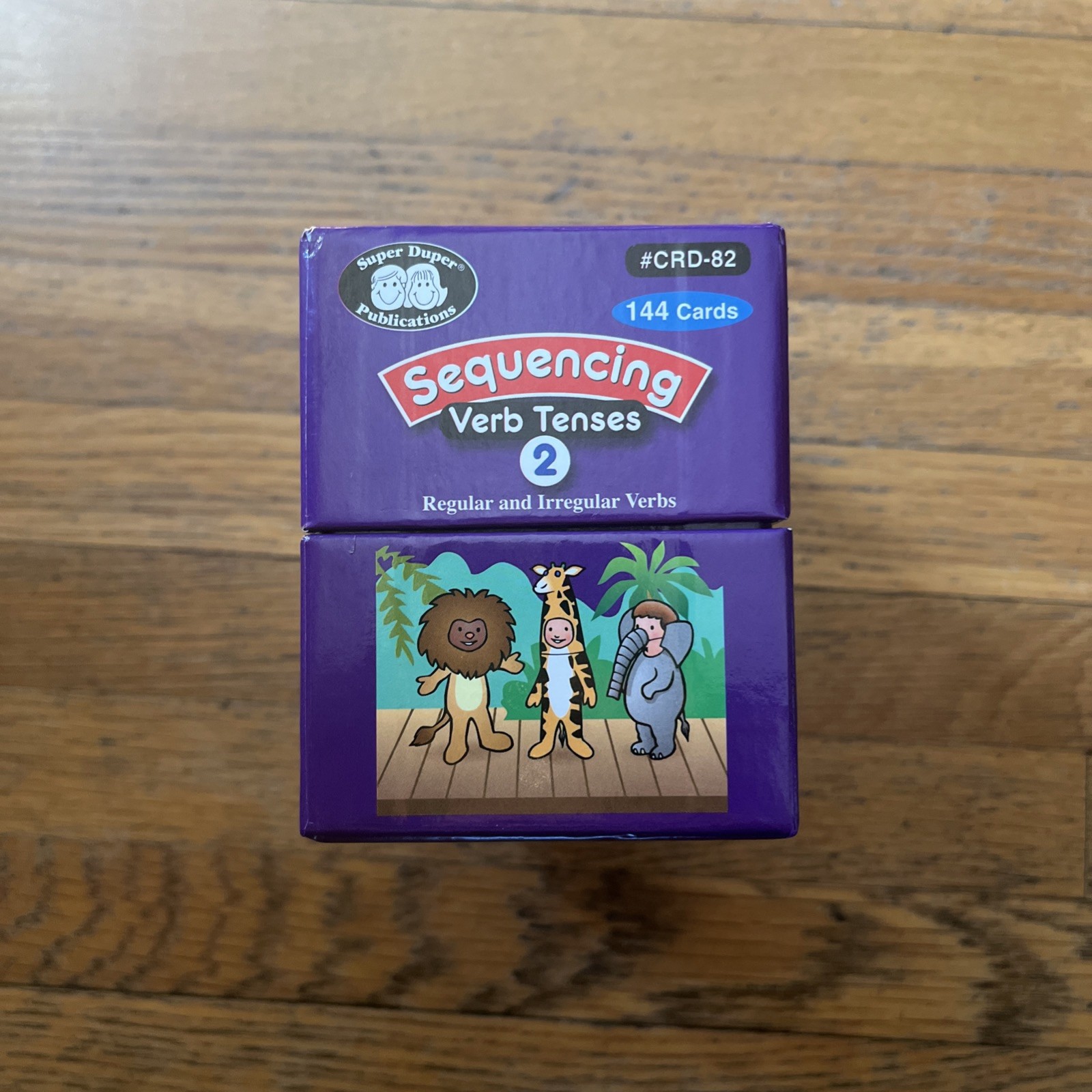 Super Duper Publications: Sequencing Verb Tenses Bundle (Set 1 and Set 2) Cards