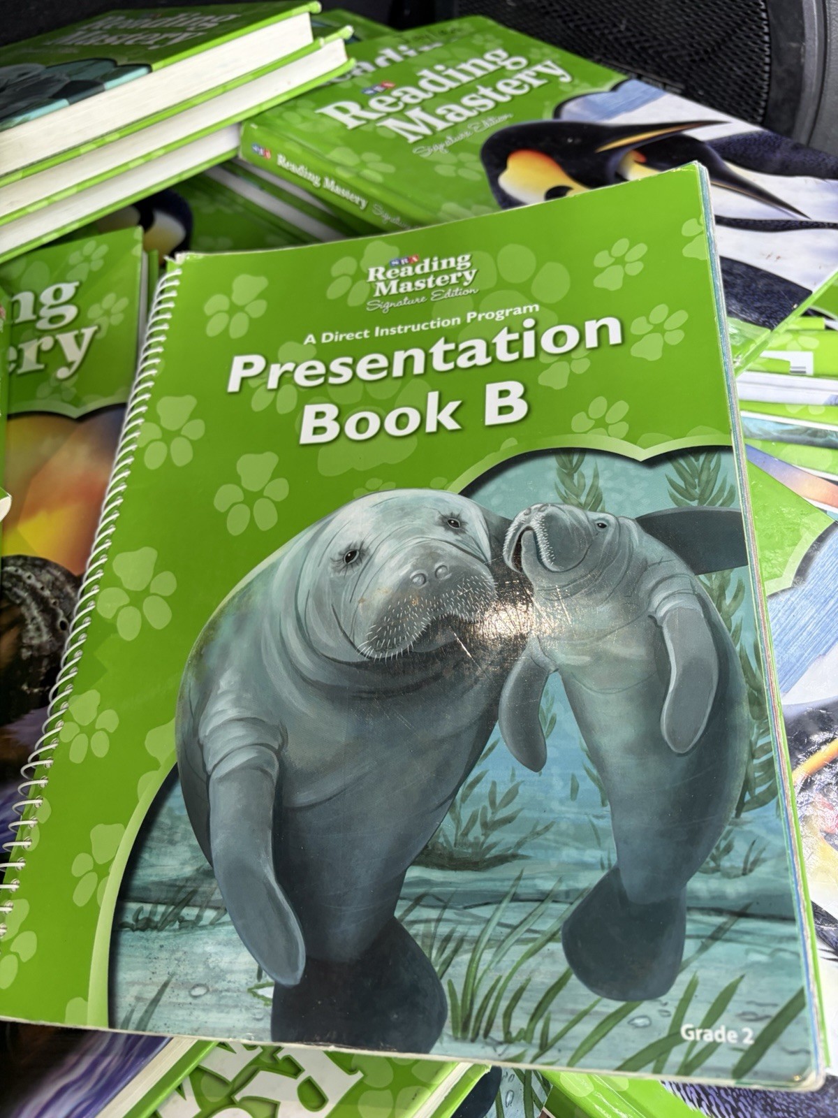 Reading Mastery Signature Edition Presentation Book B Grade 2 Spiral Bound