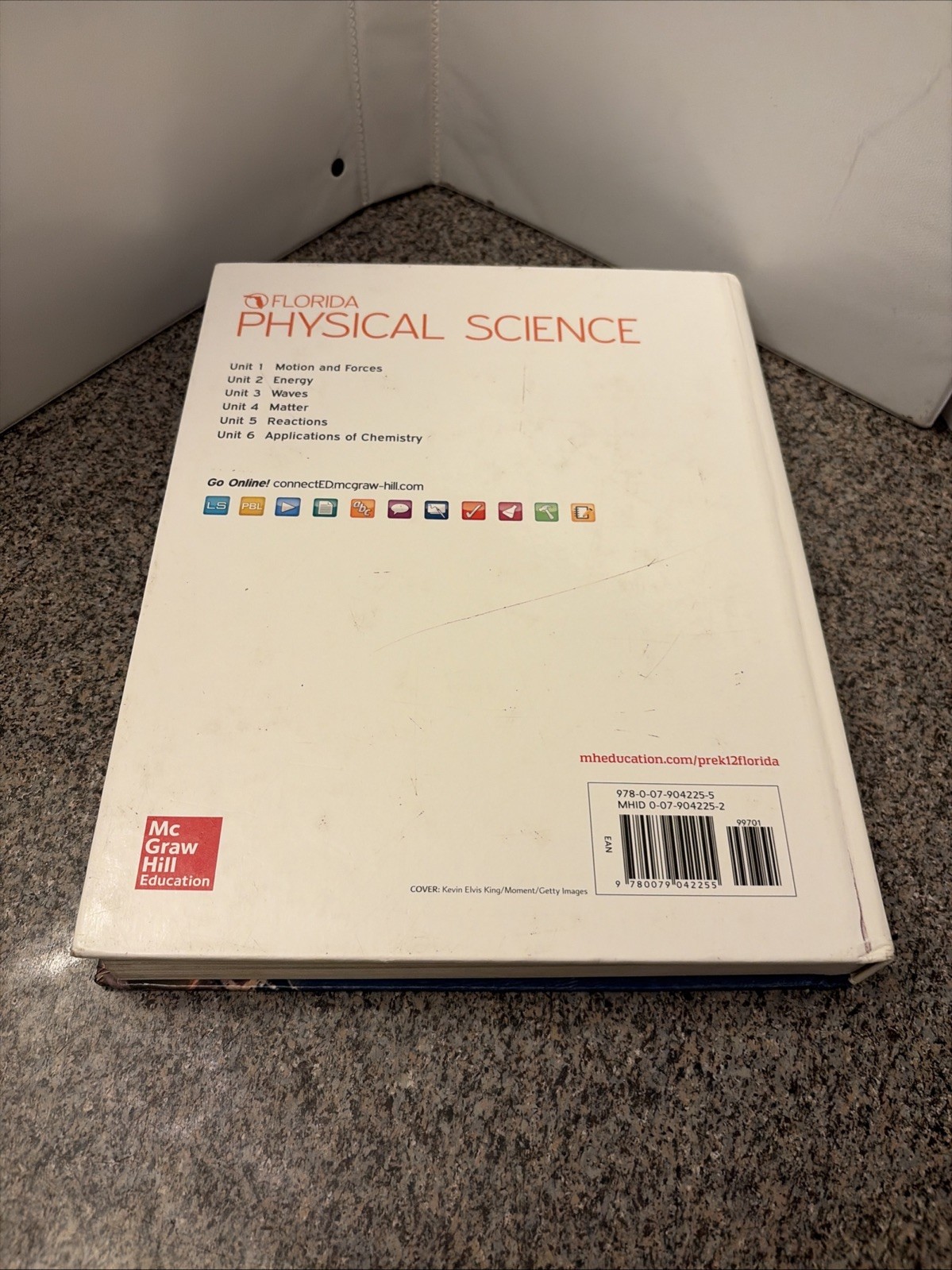 Physical Science Florida, by McGraw Hill (2019, Hardback)