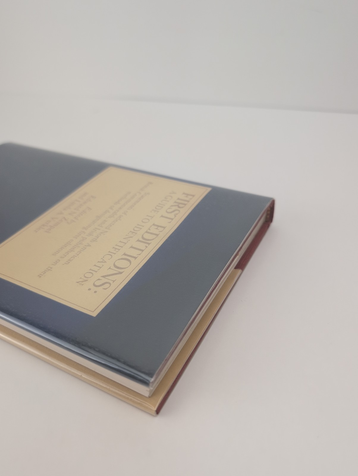 First Editions, A Guide to Identification, 1985 HC/DJ, Second Printing