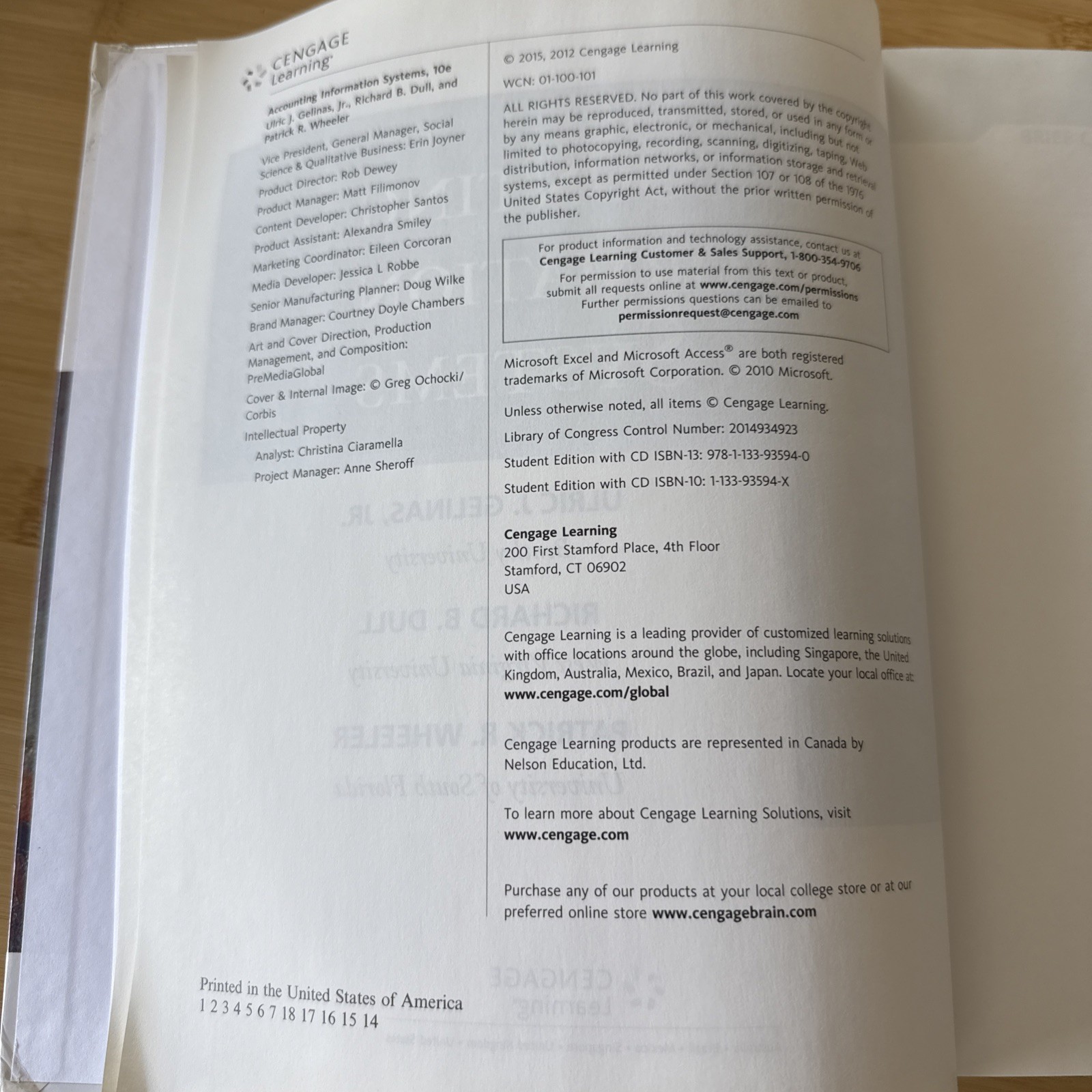 Accounting Information Systems – Hardcover By Gelinas, Ulric J. – GOOD