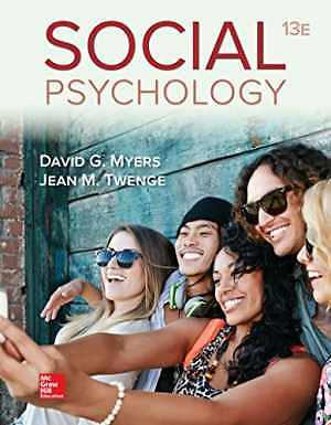 Loose-leaf for Social Psychology – Paperback, by Myers David; Twenge Jean – Good