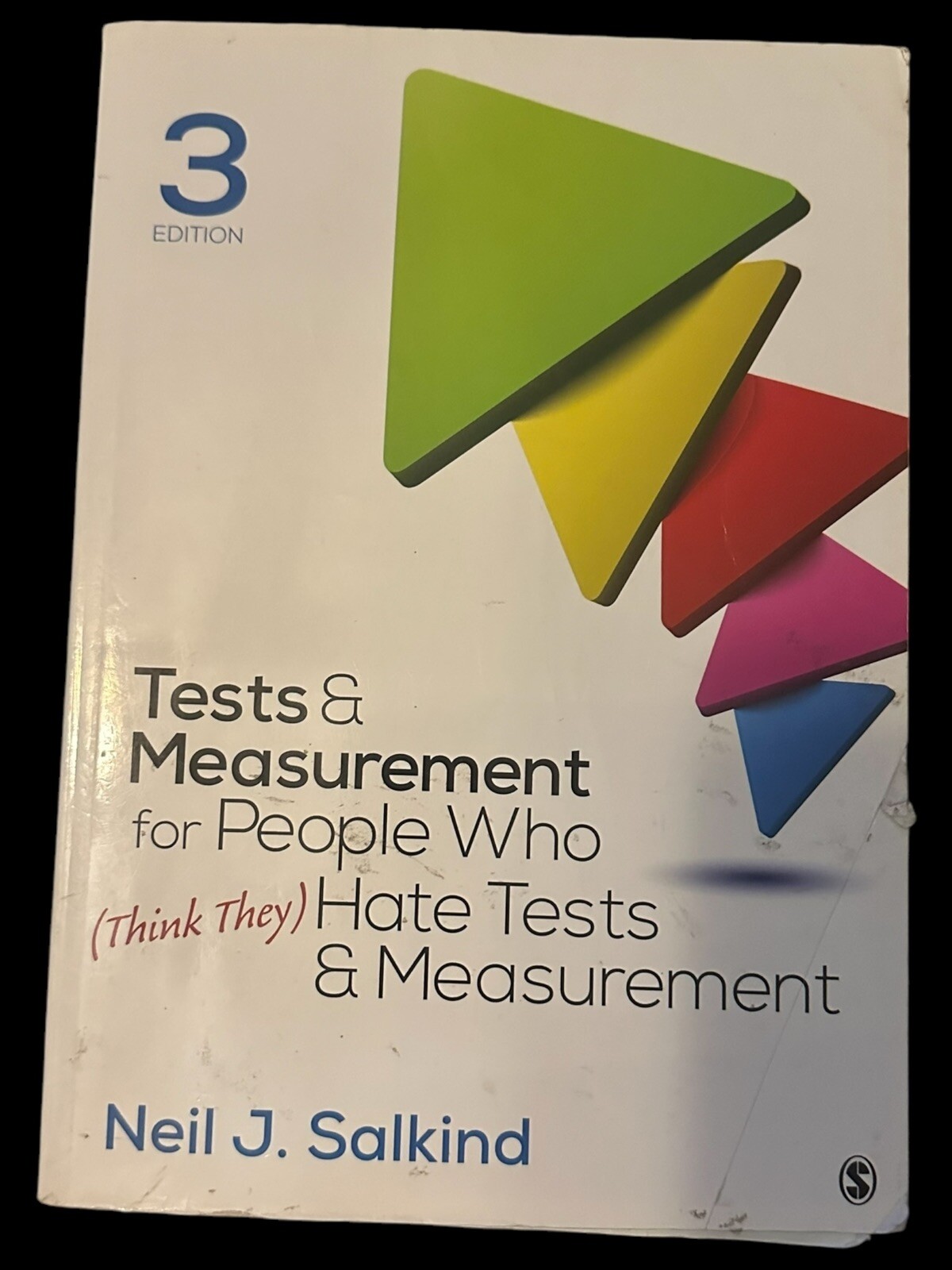 Tests & Measurement for People Who – Paperback, by Salkind Neil J-3rd Edition