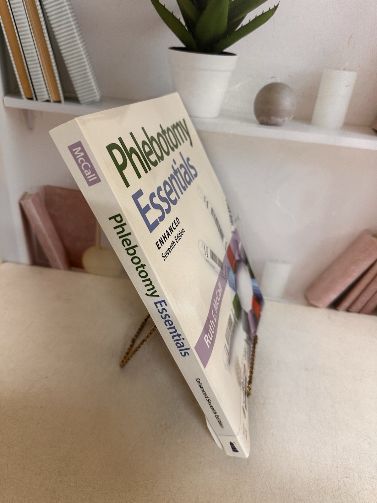 WITH CODE Phlebotomy Essentials by Ruth E. McCall (2020, Trade Paperback)7th ed