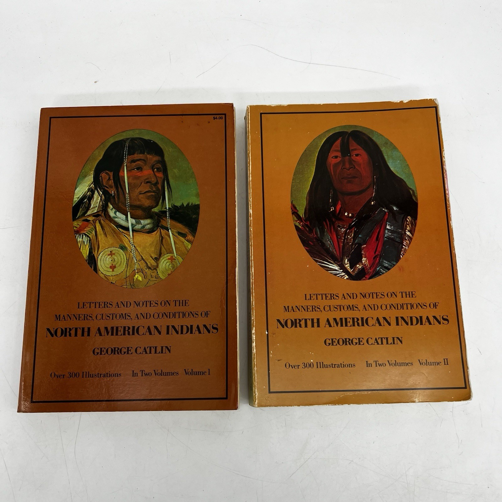 North American Indians By George Catlin Letters Manners Customs Volumes 1 & 2