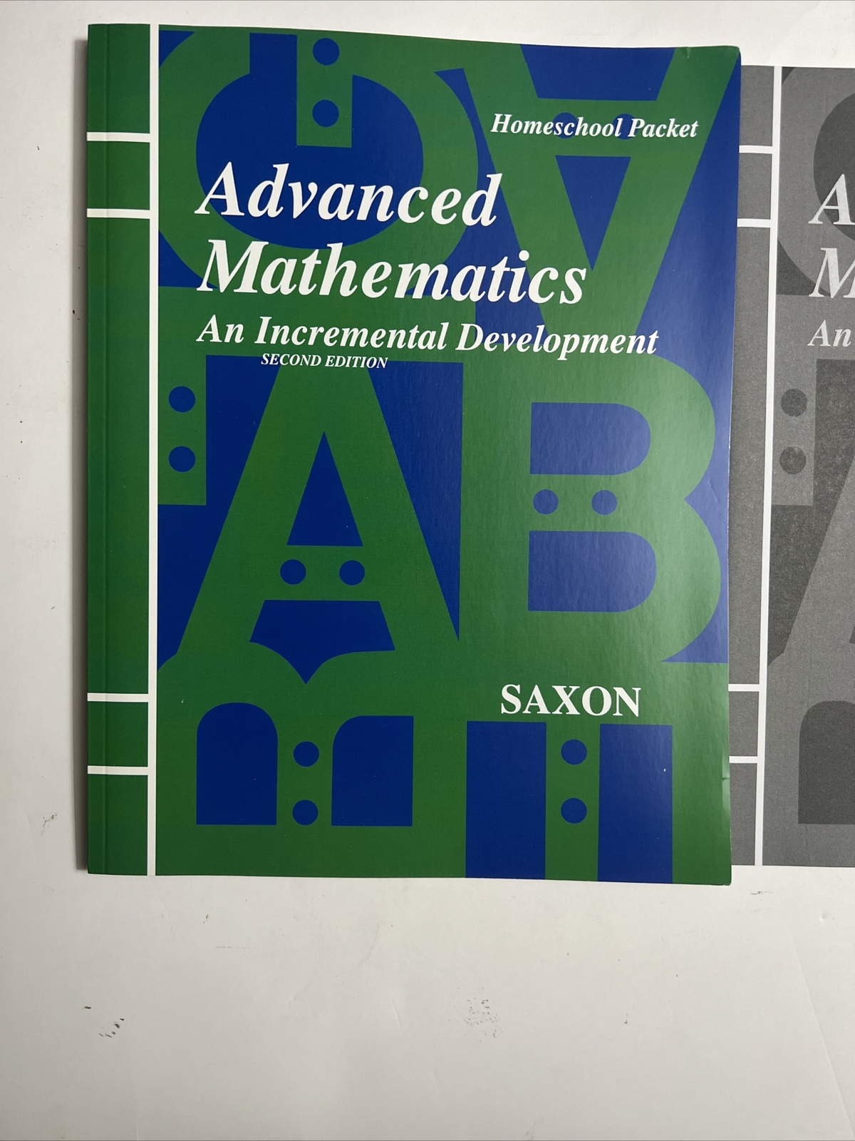 Saxon advanced mathematics (2nd edition) answer key AND test forms (NO TEXTBOOK)