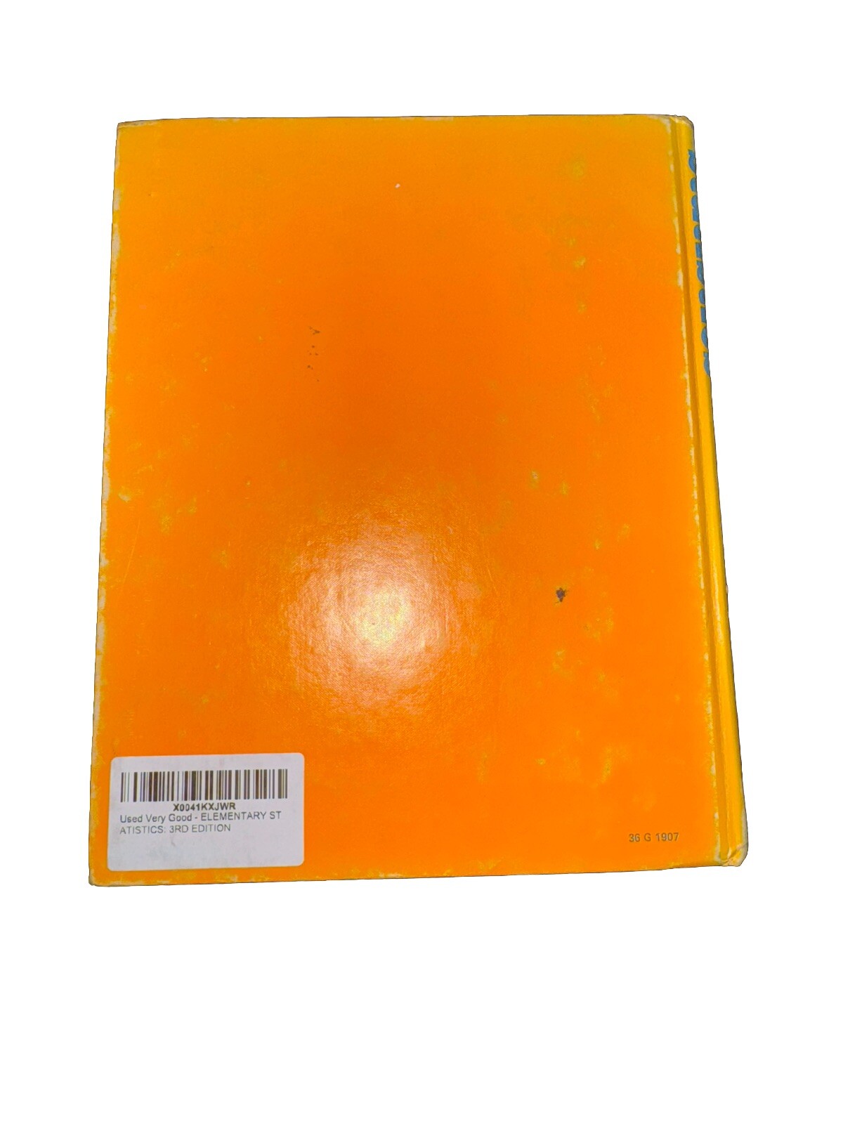 Elementary Statistics, Third Edition, by Robert Johnson 1980 Hardcover