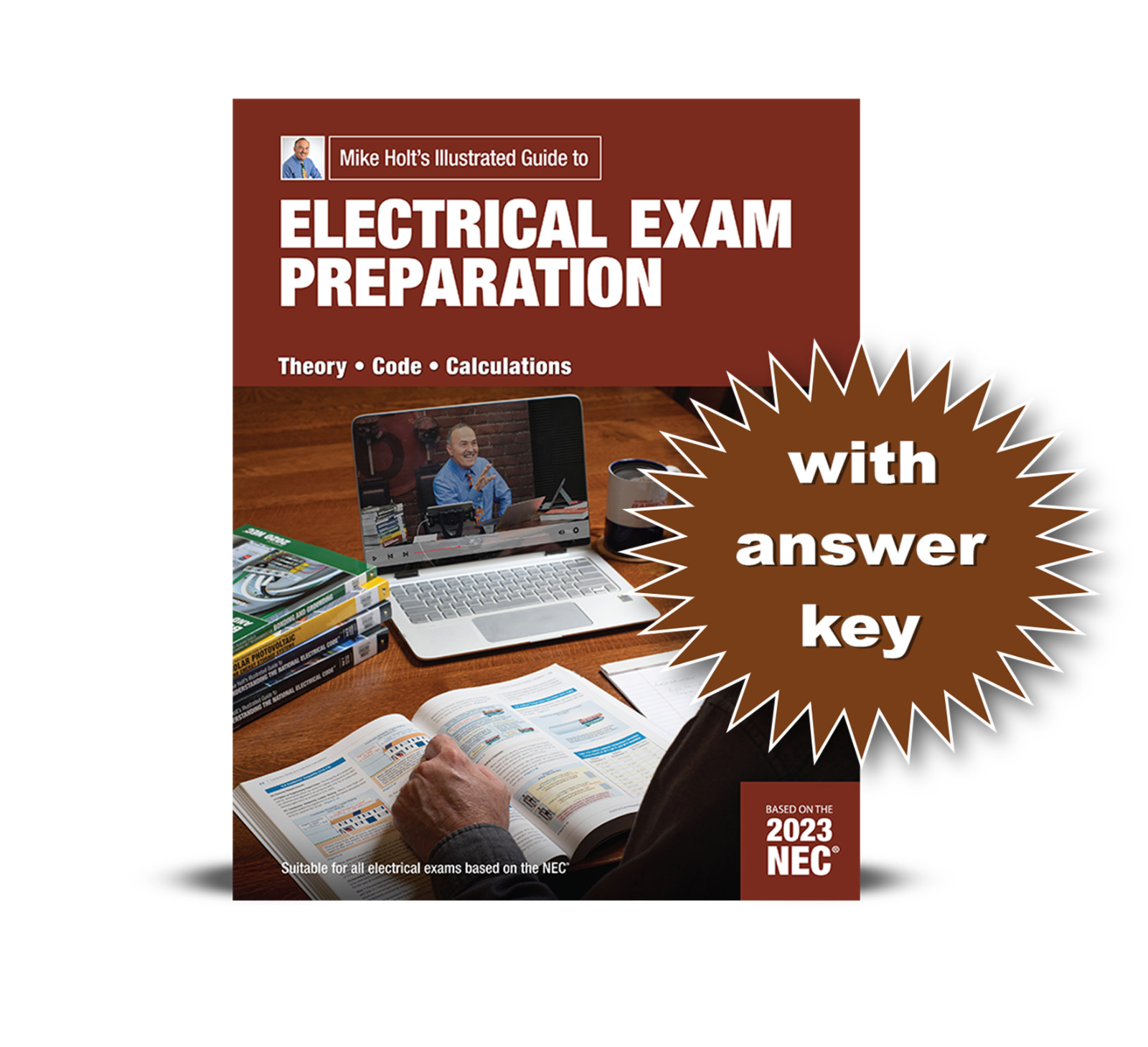 Mike Holt 2023 Electrical Exam Preparation with Master Exam & Answer Keys