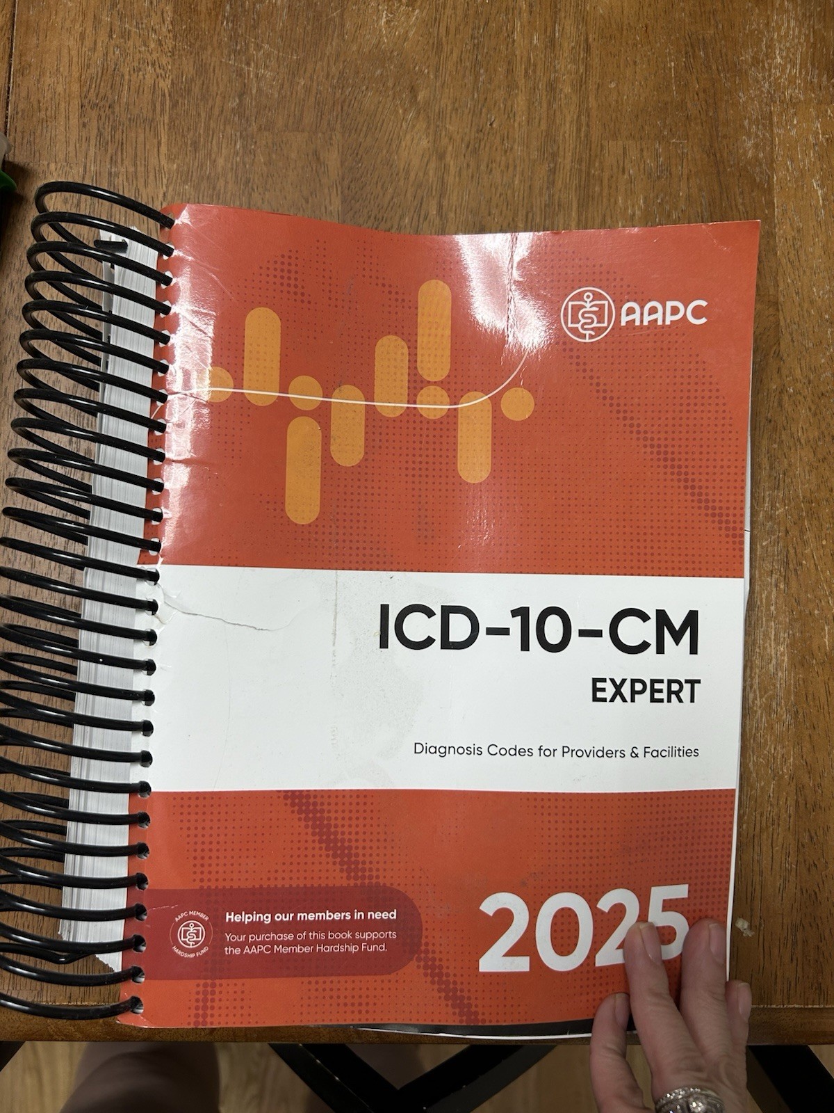 ICD-10-CM Expert Diagnosis Codes For Providers 2025 Spiral Bound by AAPC