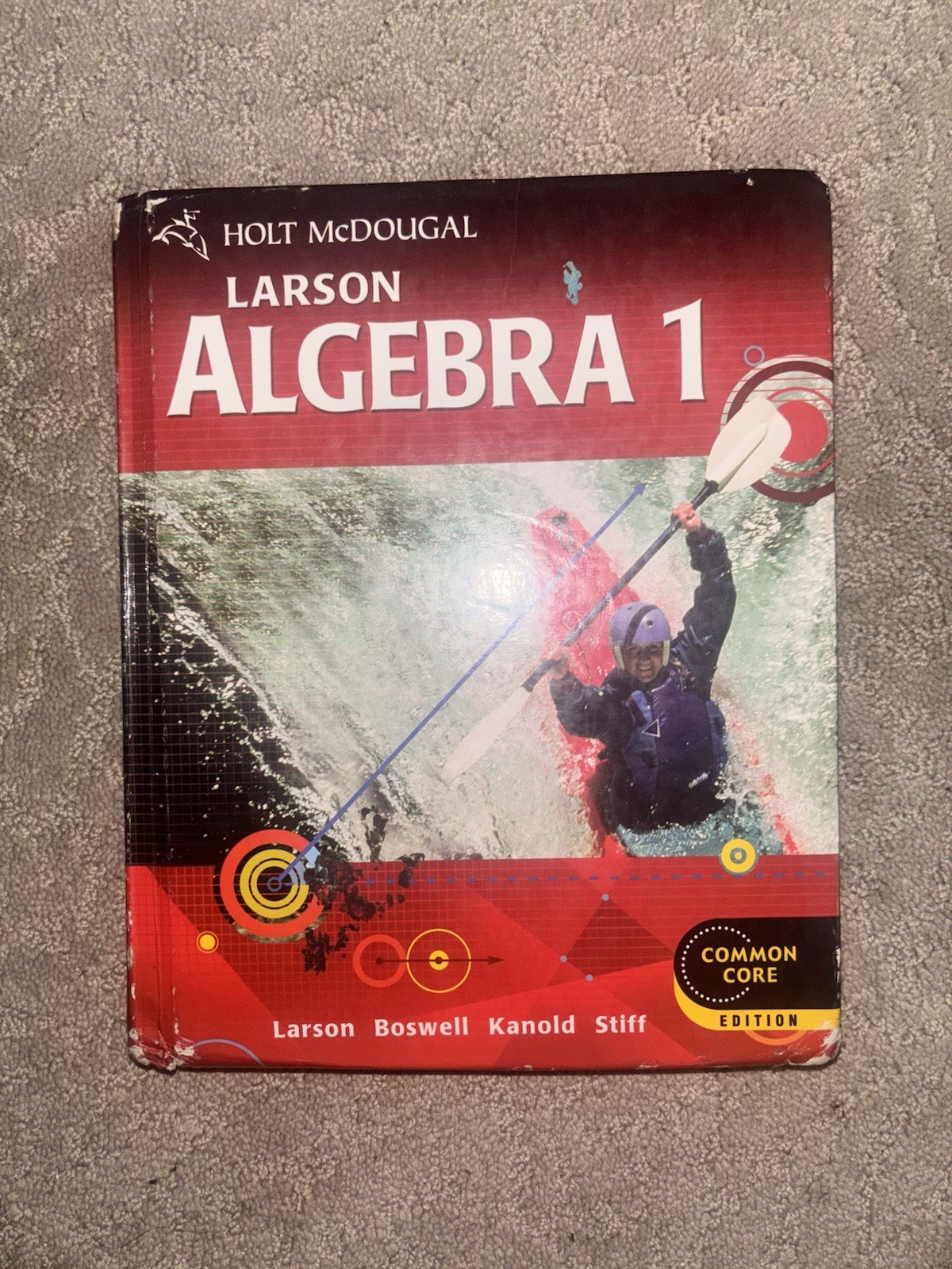 Holt McDougal Larson Algebra 1 Common Core Edition Book Textbook High School