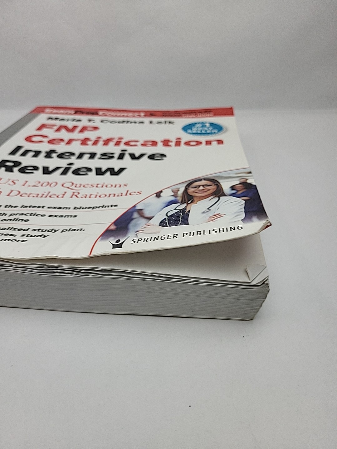 FNP Certification Intensive Review Plus 1,200 Questions Codina Leik Exam Book