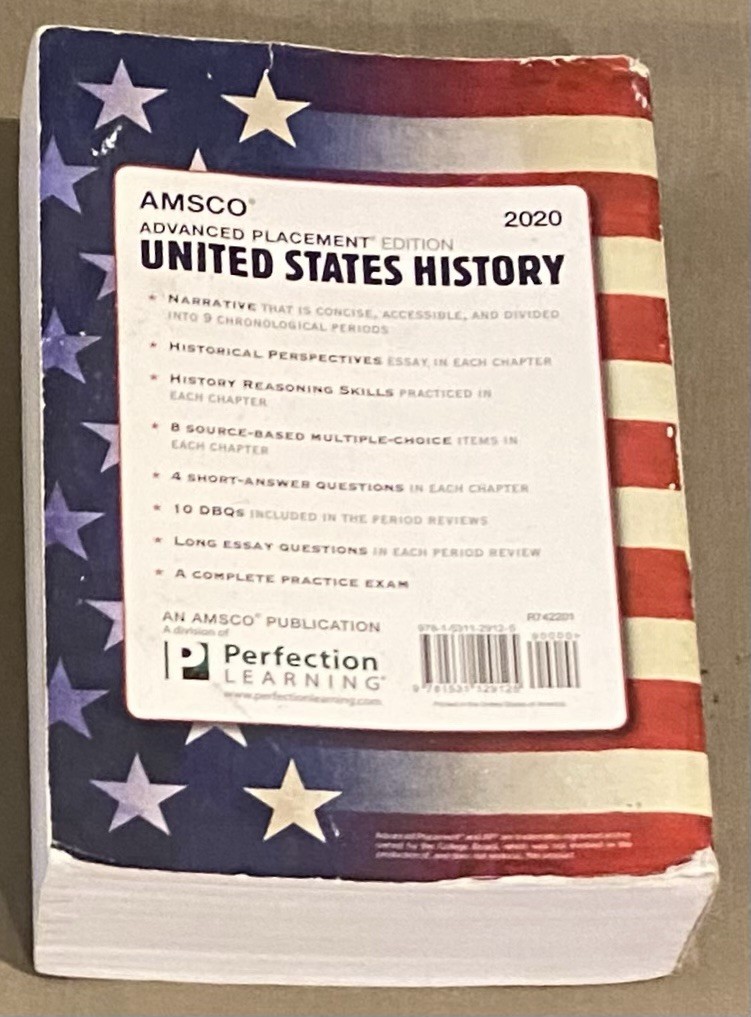 Advanced Placement United States History, 2020 Edition by John J. Newman and…