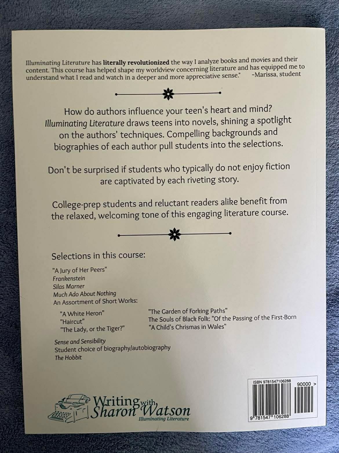 Illuminating Literature: Characters in Crisis, Teacher’s Guide, NEW