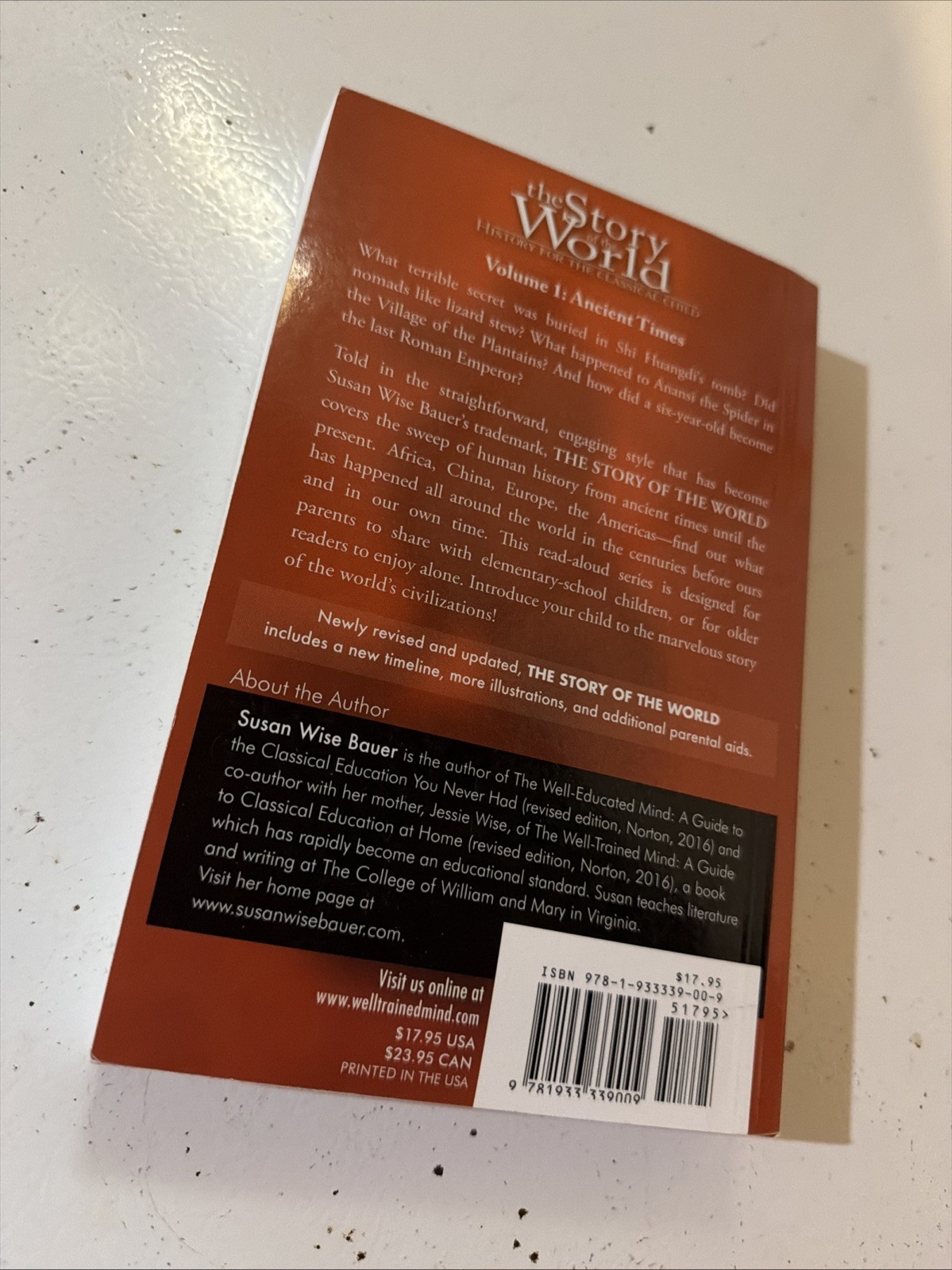 Story of the World Ser.: Story of the World #1 Ancient Times Revised Vol. 1 :…