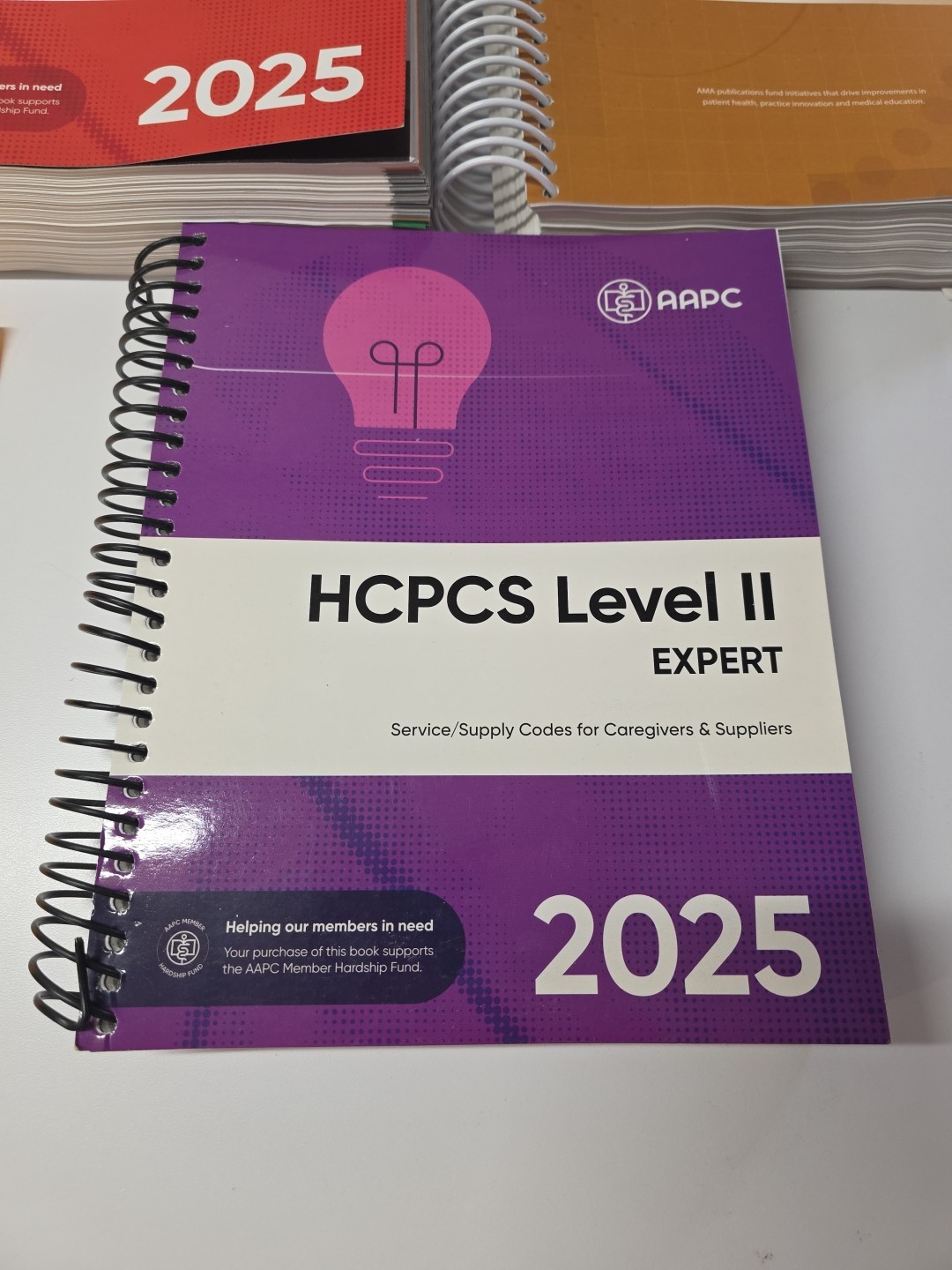 AAPC BUNDLE ICD-10-CM Expert 2025, CPT 2025, and HCPCS Level II 2025 Excellent
