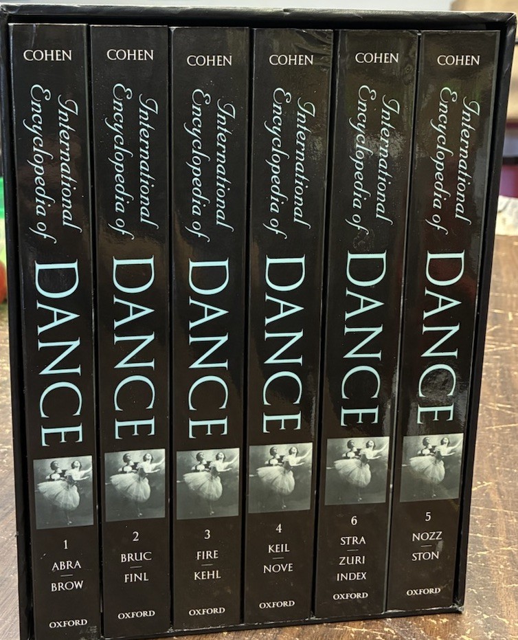 International Encyclopedia of Dance, 6 vol, Selma Jeanne Cohen 1998 Softcover