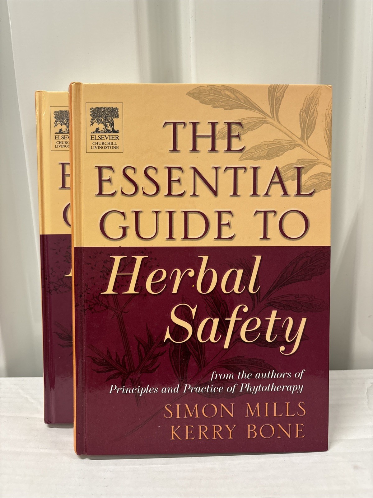 ESSENTIAL GUIDE TO HERBAL SAFETY MILLS, BONE SIGNED 2 AVAILABLE LIKE NEW