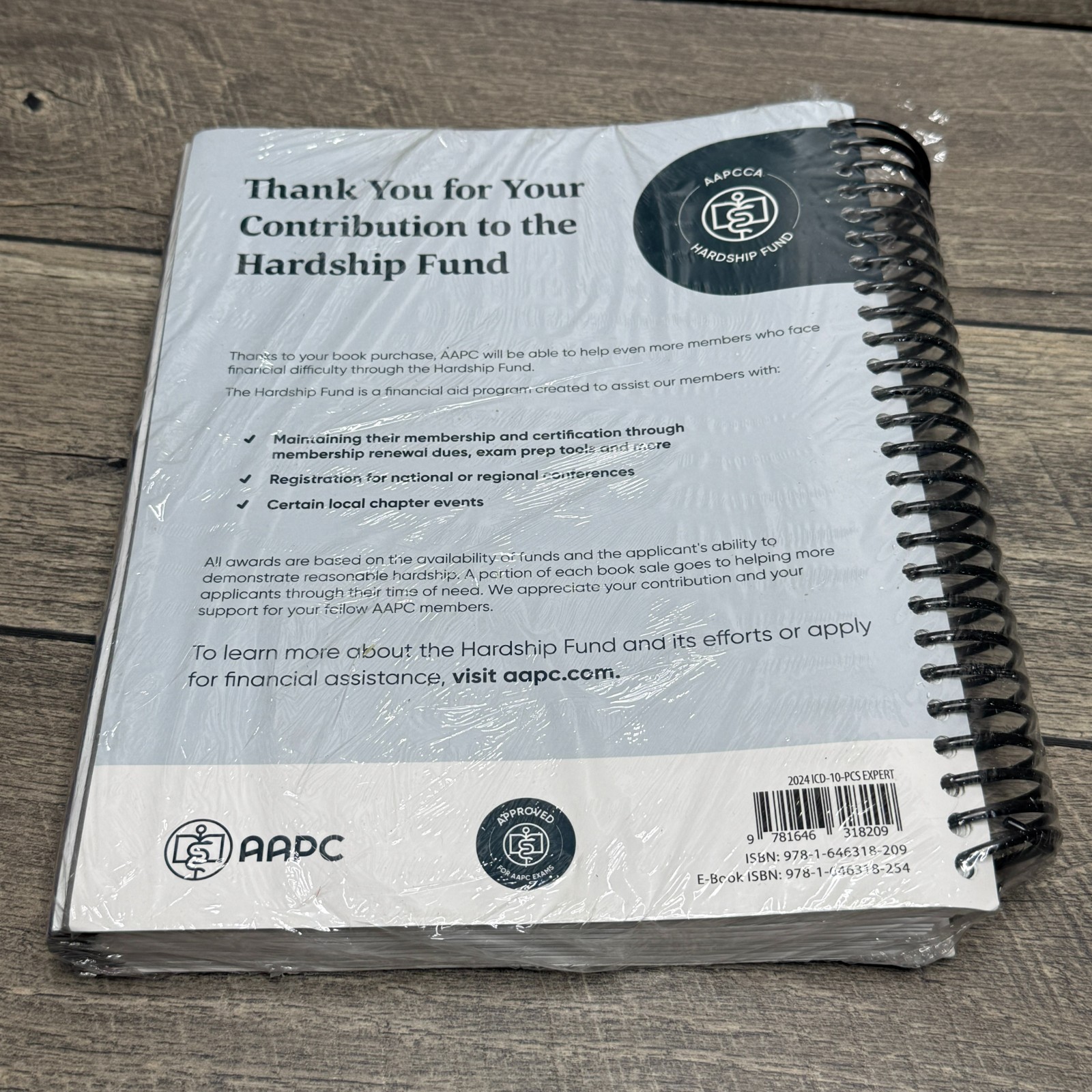 ICD-10-PCS 2024 Expert: The Complete Official Code Book (AAPC) Spiral Bound NEW