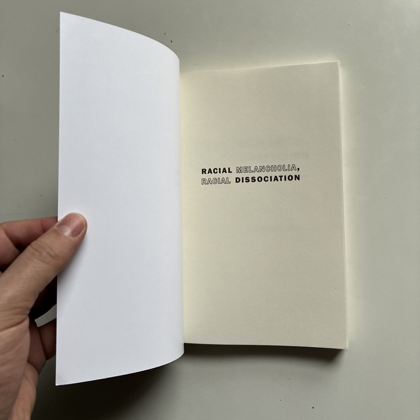 Racial Melancholia, Racial Dissociation – David L Eng & Shinhee Han Duke, 2018