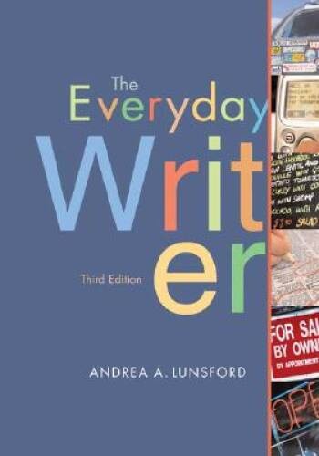 The Everyday Writer – Plastic Comb By Lunsford, Andrea A – VERY GOOD