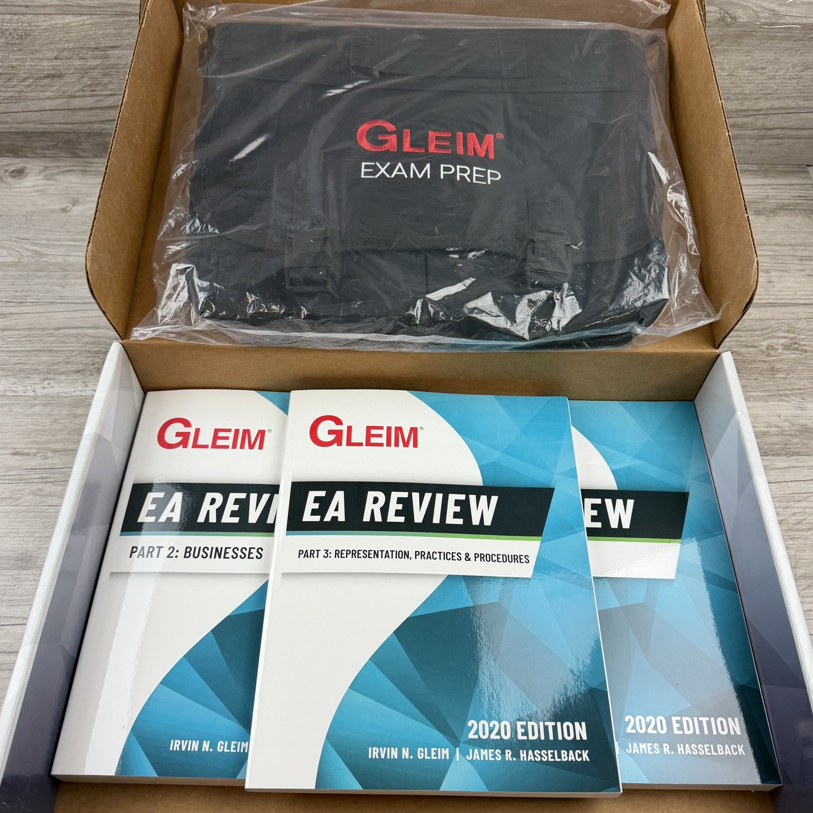 2020 GLEIM EA Enrolled Agent Review Course Part 1, 2 And 3 Book Set
