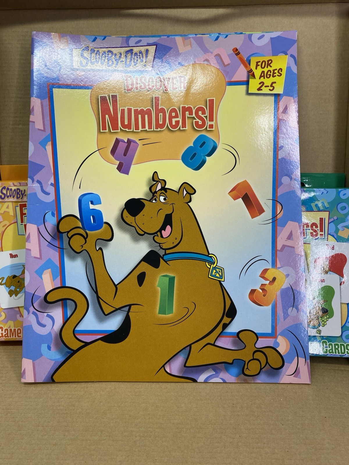 Scooby-Doo Early Skills Discovery Box 2007 Set Ages 2-5 Roo Hoo!