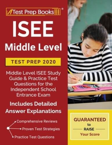 ISEE Middle Level Test Prep 2020: Middle Level ISEE Study Guide & Pr – VERY GOOD