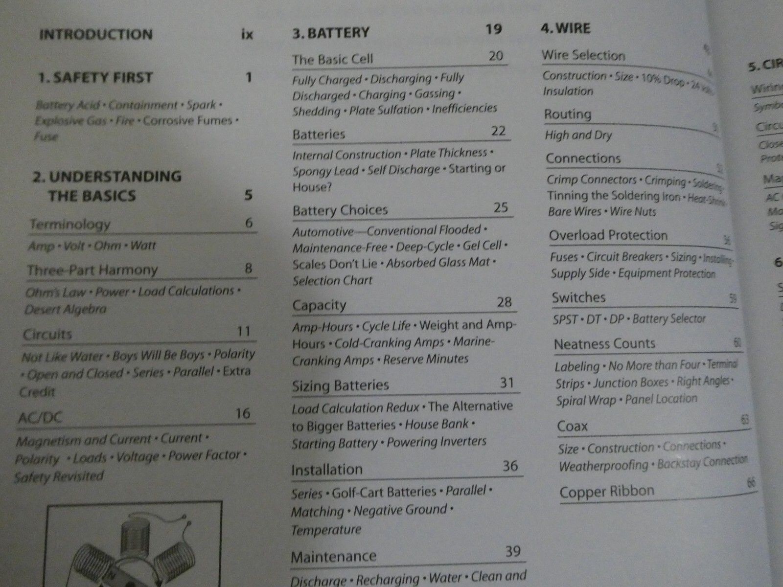 sailboat electrics simplified 176 pages don casey h/c illus pub 1999