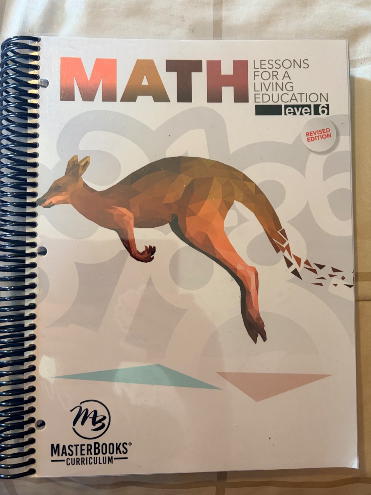 Math Level 6 [Master Books] Student Book & Teachers Guide