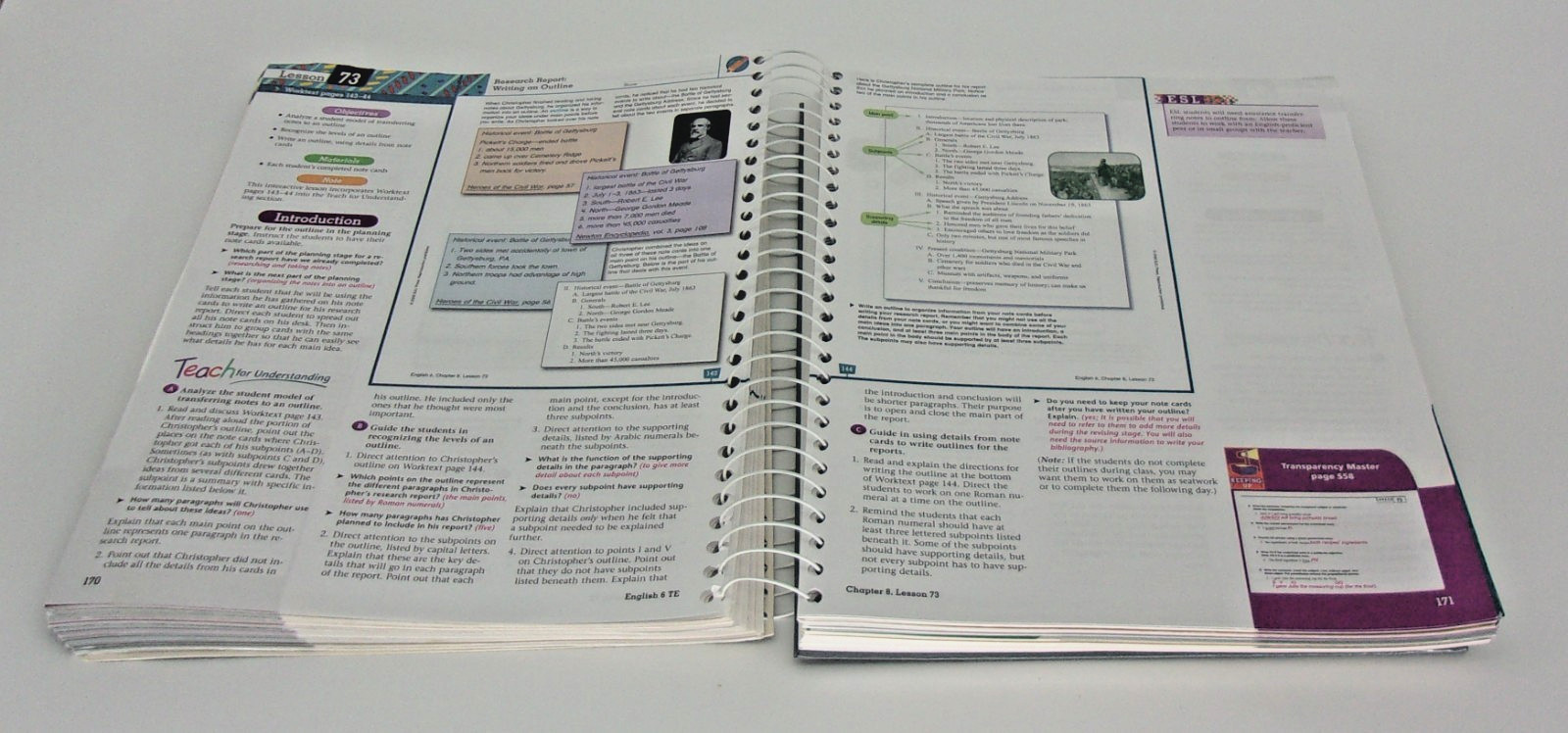 Teacher’s Edition English 6 Writing and Grammar-Second Edition-200535, No CD