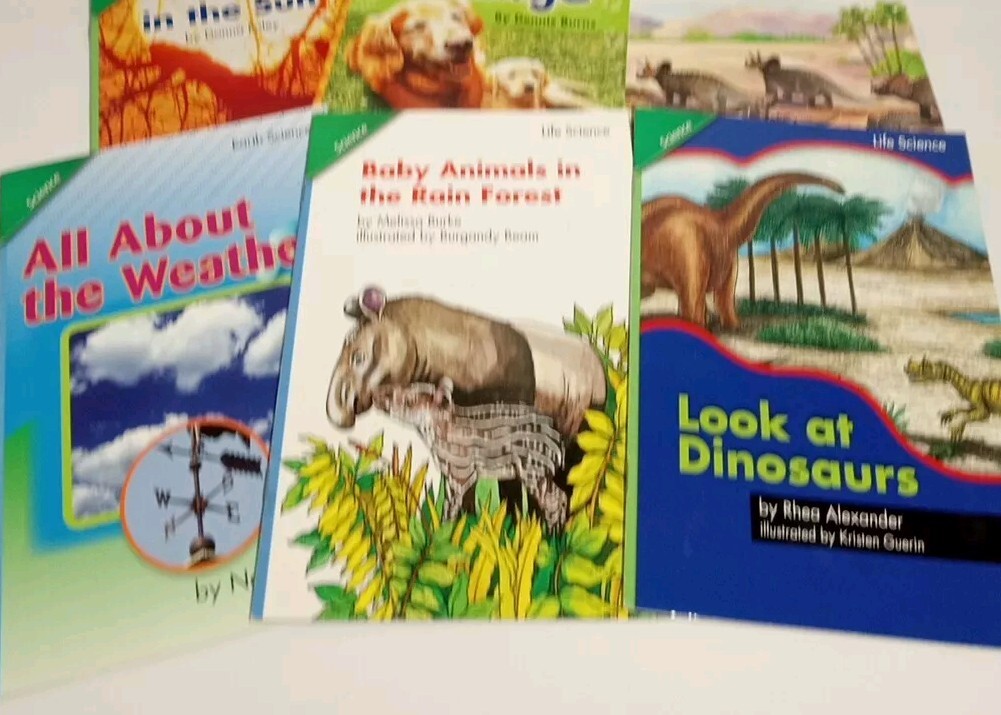 Grade 1 Reading Books Scott Foresman Pearson LOT 9 Readers Set Science Learning
