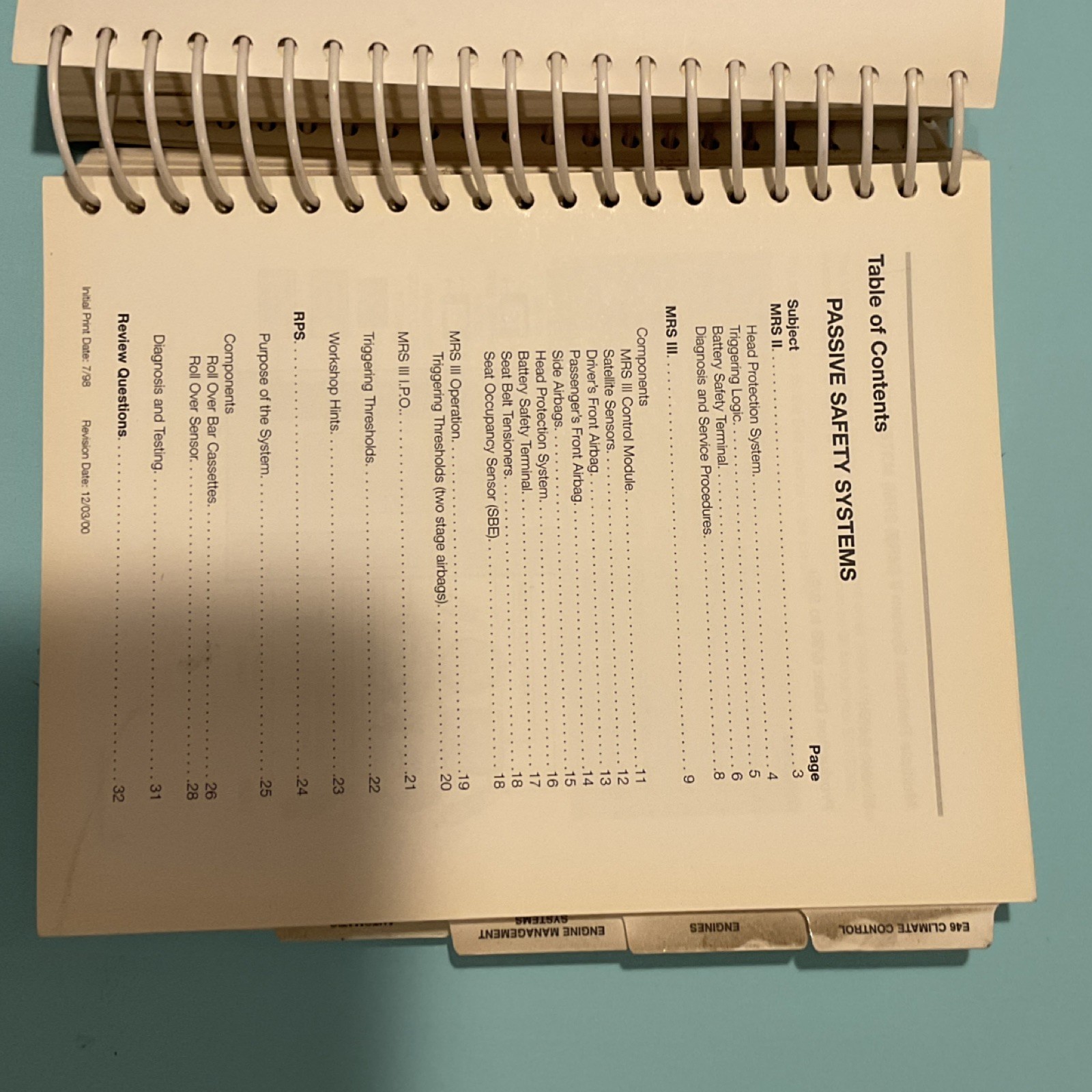 BMW Group E46 Complete Vehicle Technical Training Manual