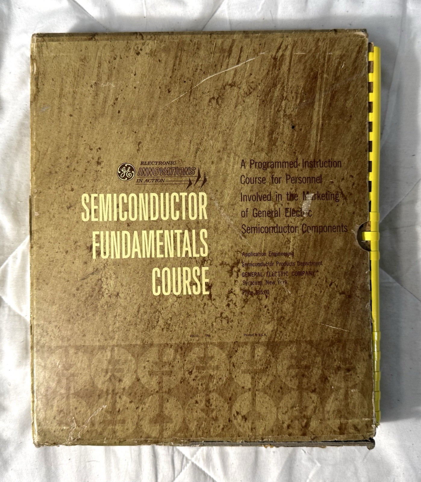 1966 Semiconductor Fundamentals Course, General Electric, Syracuse NY Box Set
