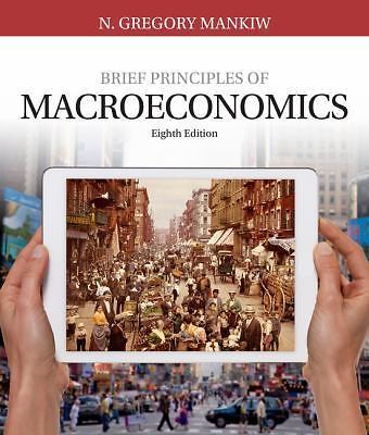 Brief Principles of Macroeconomics – 1337091987, N Mankiw, paperback, new
