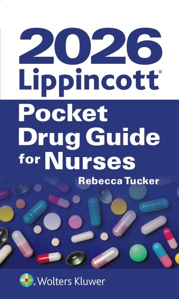 2026 Lippincott Pocket Drug Guide for Nurses, Paperback by Tucker, Rebecca, B…