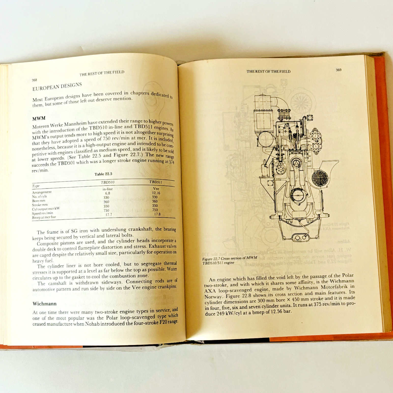 Pounder’s Marine Diesel Engines – 6th Edition – 1984 Wilbur & Wight – Hard Cover