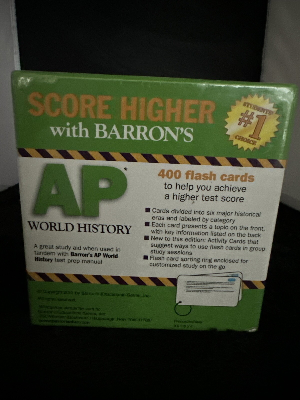 Barron’s Test Prep Ser.: AP World History Flash Cards by Kate Caporusso and…
