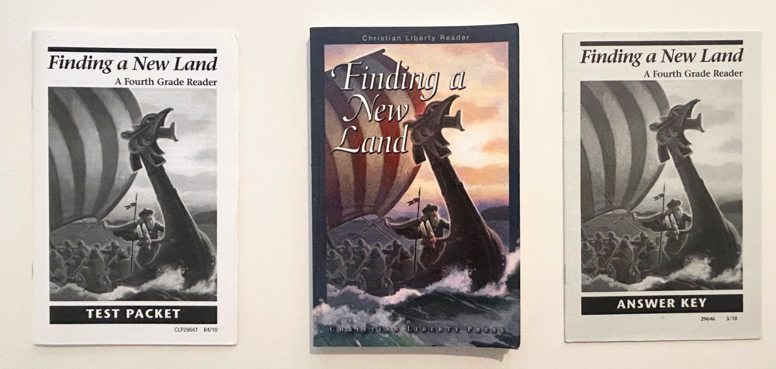 Finding A New Land Set Christian Liberty Press Homeschool History Curriculum