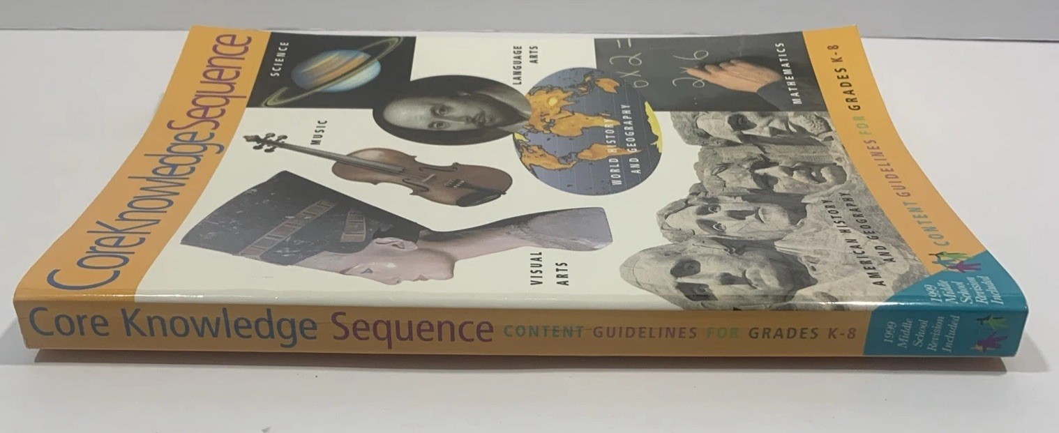 Core Knowledge Sequence Grades K-8 Homeschool Curriculum Guide Education Book