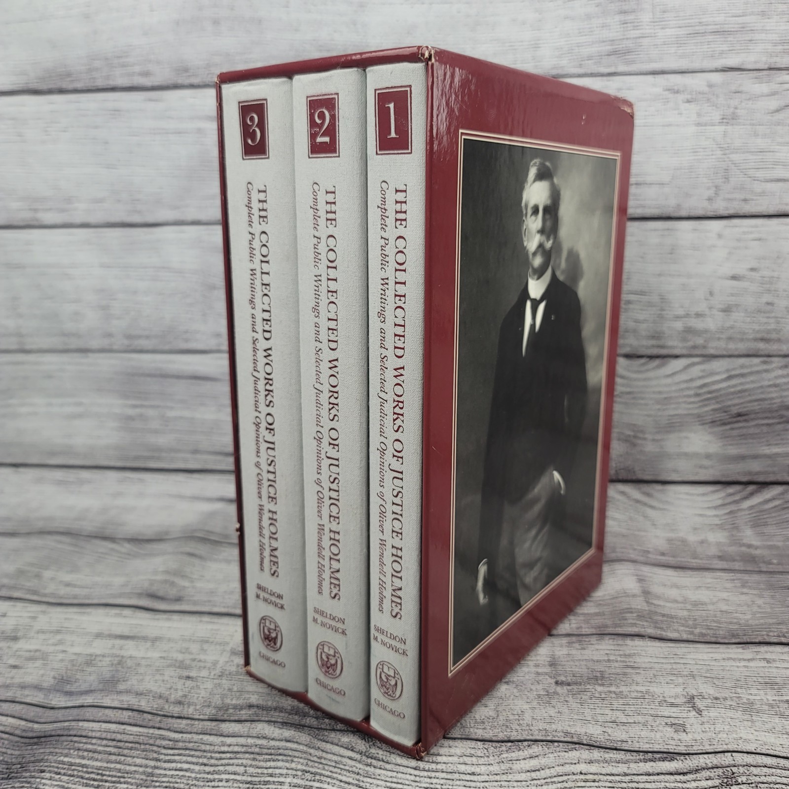 The Collected Works Of Justice Holmes 3 Volume Box Set Chicago Press