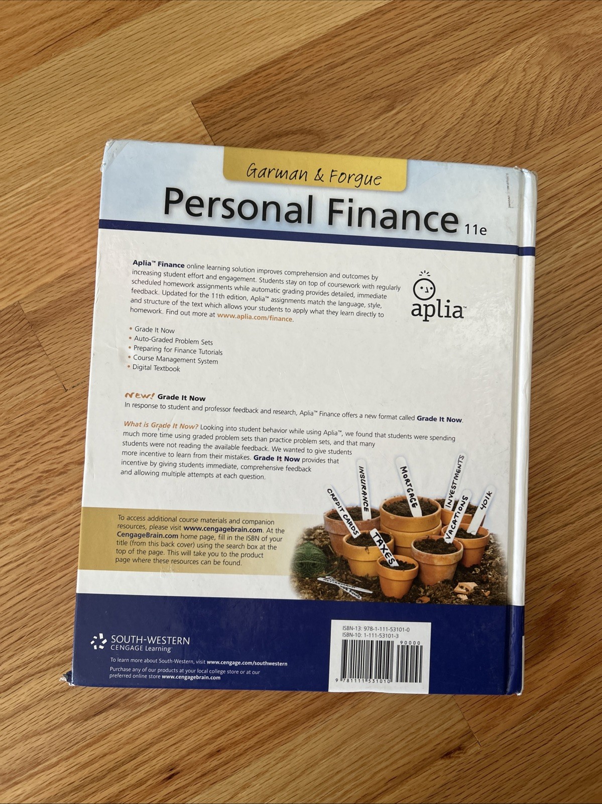 Personal Finance by Raymond Forgue and E. Thomas Garman (2011, Hardcover)