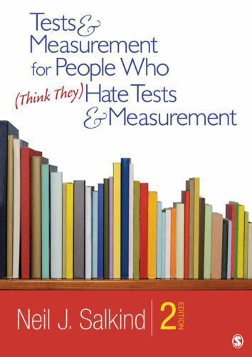 Tests & Measurement for People Who; Think- 1412989752, Neil J Salkind, paperback