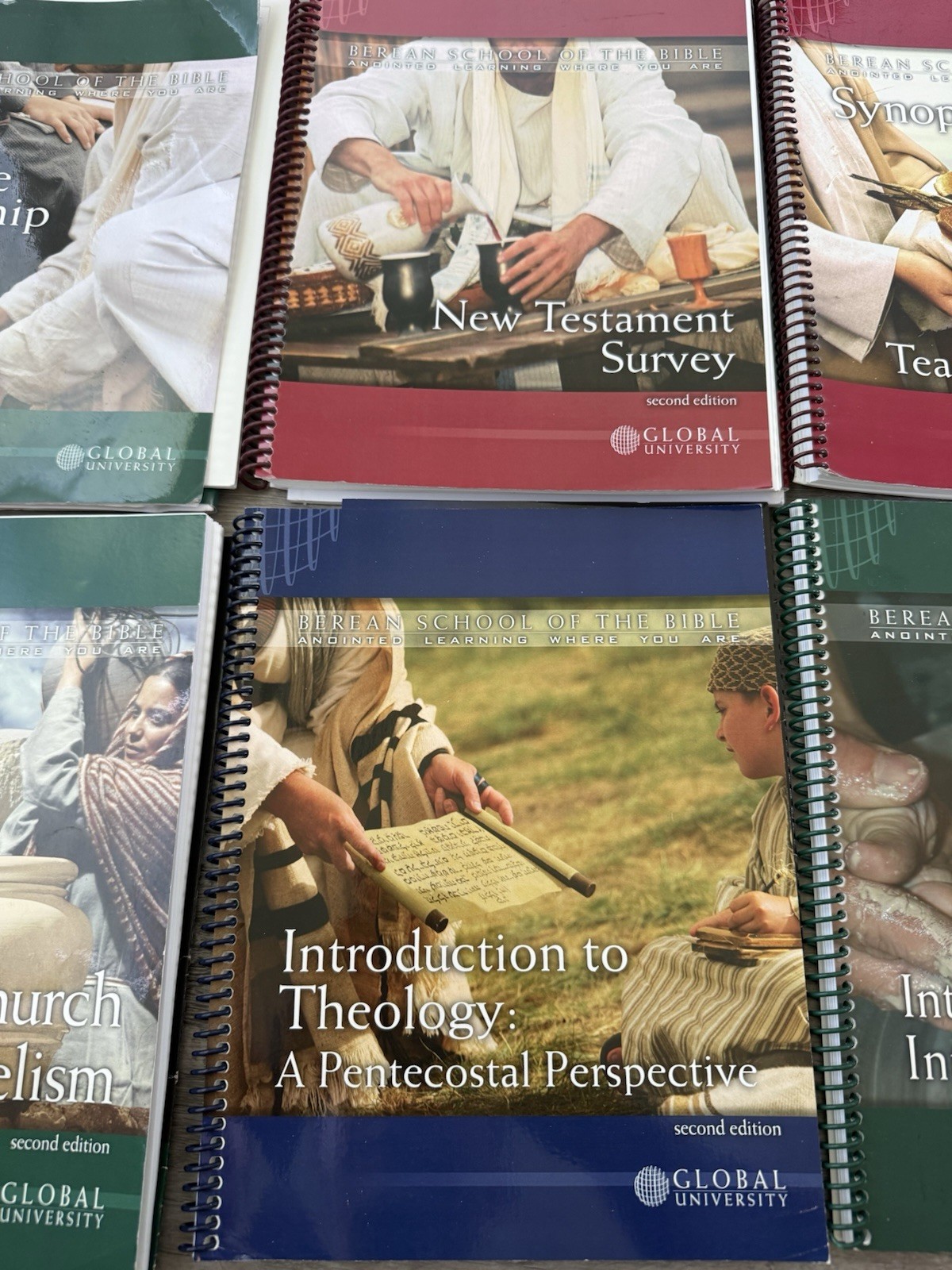 Lot Of 7 Berean School Of The Bible Study Books Synoptic Gospels Ethics