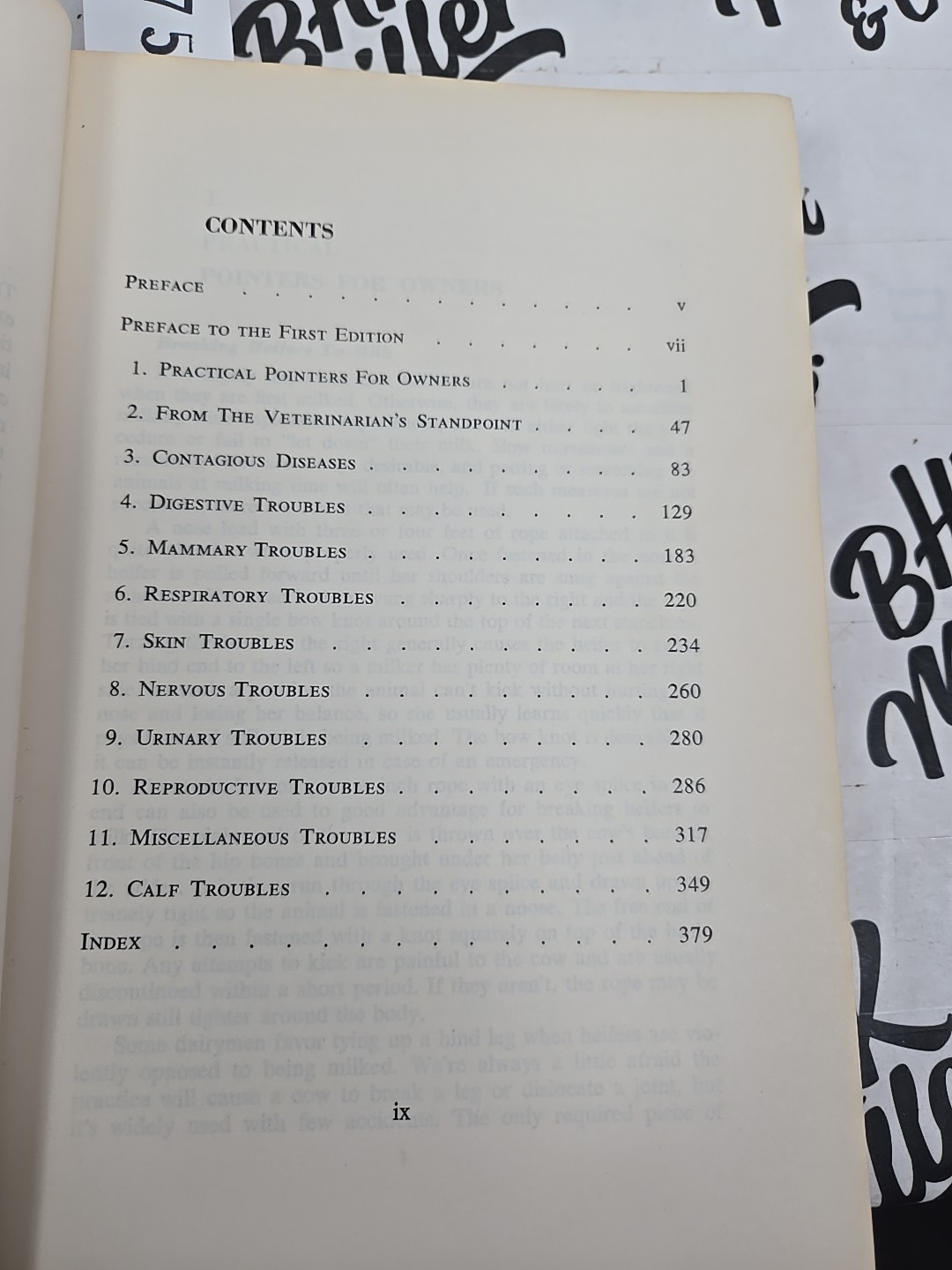 VETERINARY HANDBOOK FOR CATTLEMEN, 2nd Ed. By J. W Bailey, 1958. HC