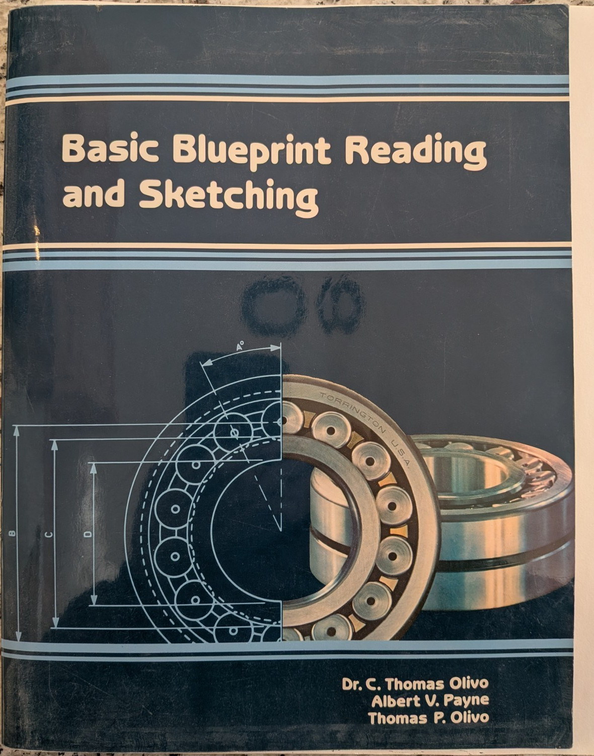 Basic Blueprint Reading and Sketching Revised Book by Olivo Payne Delmar 1983