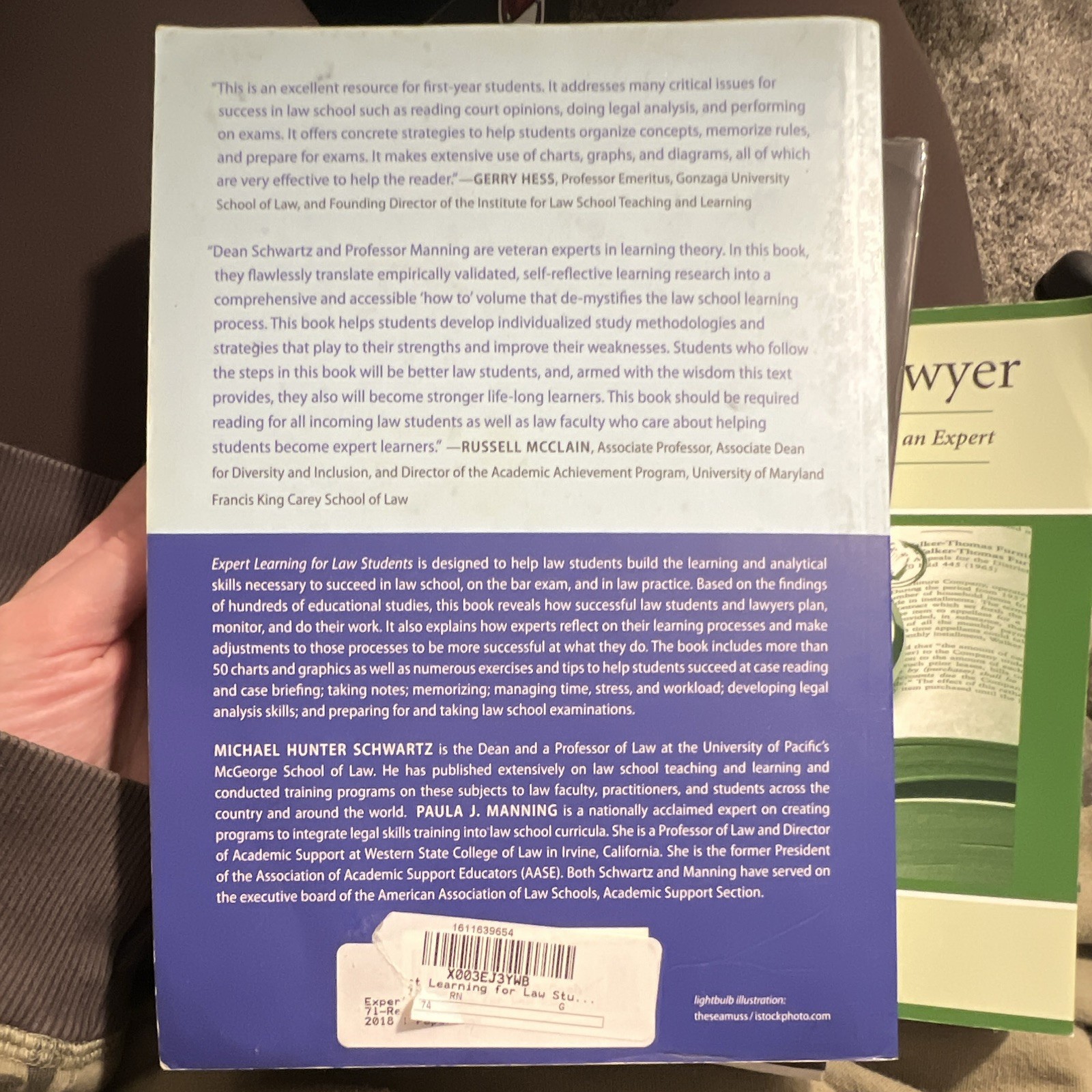 Carolina Academic Press Expert Learning for Law Students 3rd Ed Schwartz Mannin…