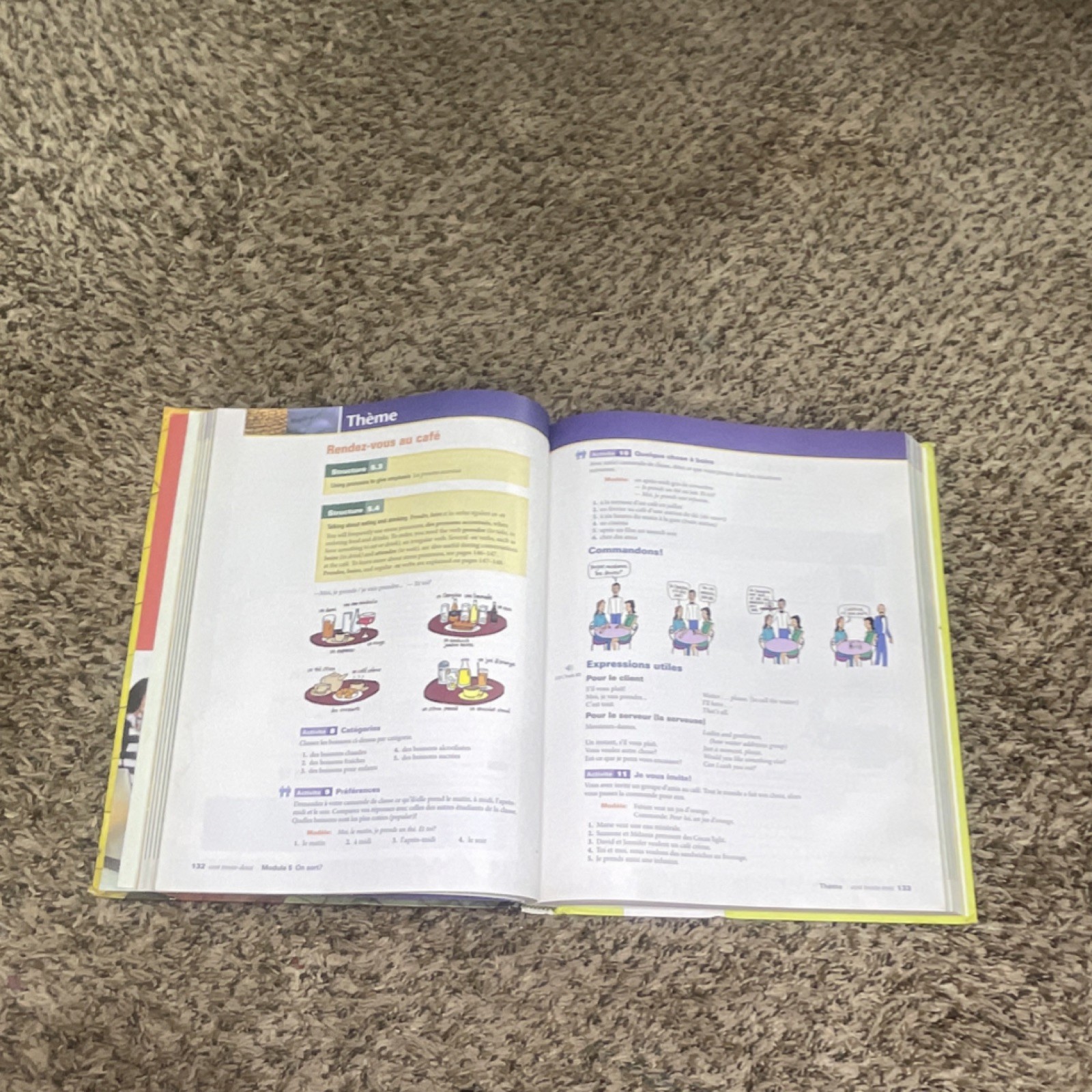Motifs Fifth Edition by Jansma & Kassen Heinle Cengage French Textbook English