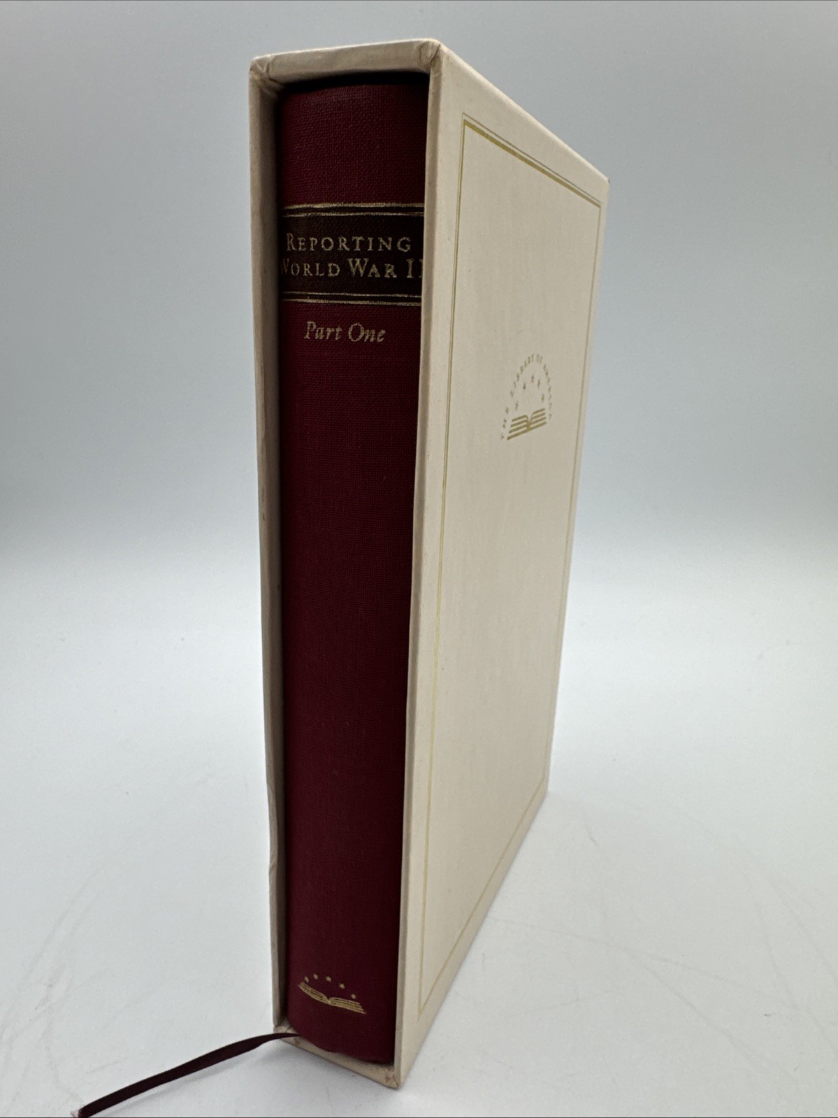 Reporting World War II Vol. 1: Library of America. #77. First Printing. 1995