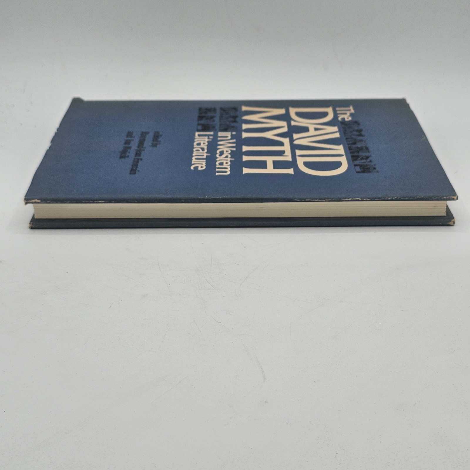 The David Myth in Western Literature 1980 HC 1st Edition Fontain Wojcik Biblical