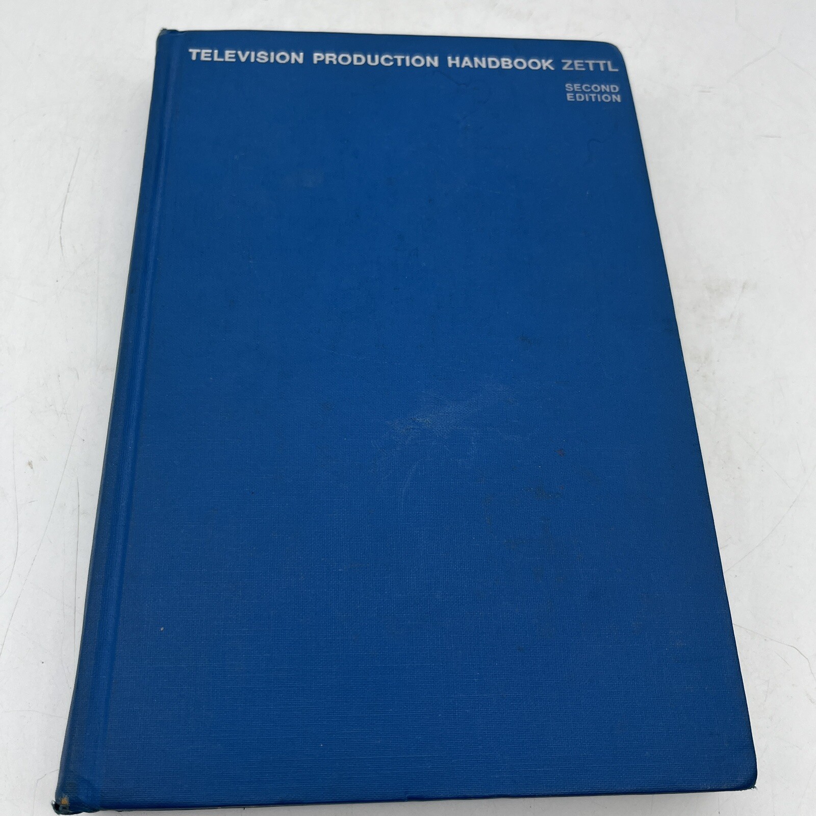 Television Production Handbook 2nd Edition Herbert Zettl Vintage 1968 *No DJ